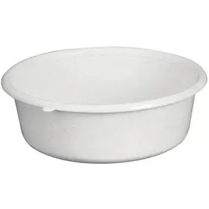 Comparateur de prix : ALUMINIUM ET PLASTIQUE Cuvette ronde - D: 36 cm - H 12 cm - 6.5 L - gris moucheté