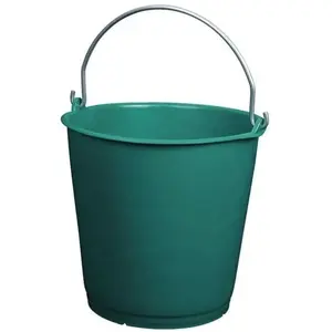 Thomas Seau rural / industriel gradué Aluminium et Plastique - Vert extra fort - 22 l pas cher