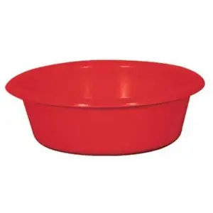 Comparateur de prix : ALUMINIUM ET PLASTIQUE Bassine ronde 11L - D: 36.5cm - H 14cm - rouge