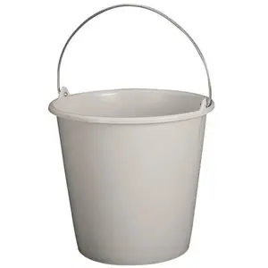 Comparateur de prix : ALUMINIUM ET PLASTIQUE Seau de ménage gradué - 12 L - gris moucheté