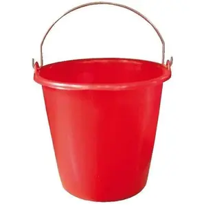 Comparateur de prix : ALUMINIUM ET PLASTIQUE Seau de ménage gradué - 12 L - rouge