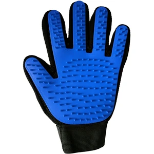 Hygiène - Wouapy Gant ramasse poils pour gaucher Bleu - 24 x 17 x 1 cm pas cher