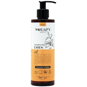 Hygiène Chien Wouapy Shampooing Poils Ras Et/Ou Frisés 400 ml pas cher