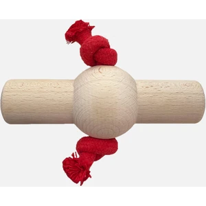Jouet Chien   Wouapy Jouet en Bois et en Corde Ovni   18 cm pas cher