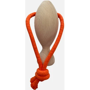 Jouet Chien Wouapy Jouet en Bois et en Corde Fish 18 cm pas cher