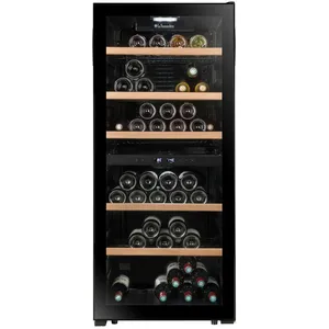 Comparateur de prix : Cave à vin double zone LS102DZBLACK 102 bouteilles La Sommelière