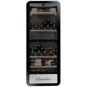 Comparateur de prix : Cave de vieillissement La Sommeliere APOGEE145DZ 143 bouteilles Noir