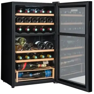 Cave à Vin Haier 34 Bouteilles - Température Réglable 5-20°C - Filtre UV, Anti-vibrations - Connectée WiFi - HWS34GGH1
