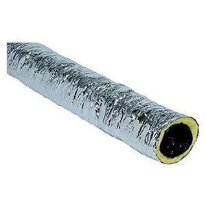 Comparateur de prix : Aldes Algaine isolée 6 m - Épaisseur 25mm - Diamètre 125 mm Aldes 11091621