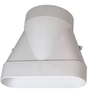 Raccord droit 100 x 40 Aldes pour gaine ø80 mmVendu parcastorama