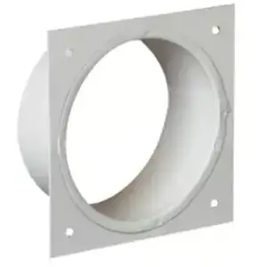Platine de raccordement mural Aldes ø125 mmVendu parcastorama