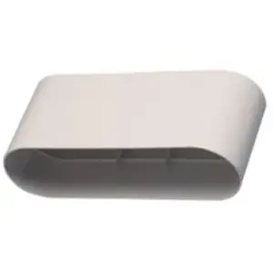 Raccord droit Aldes 100 x 40 mm pour gaine plateVendu parcastorama