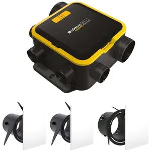 Comparateur de prix : Aldes KIT VMC EasyHOME AUTO COMPACT + 3 bouches ColorLine ALDES 11026036