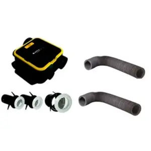 Kit VMC simple flux automatique Aldes EasyHome compact + 2 gaines 6m ø...Vendu parcastorama