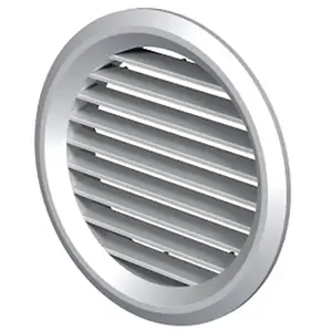 Aldes - Grille plastique gpa d128 - diamêtre 100mm pas cher
