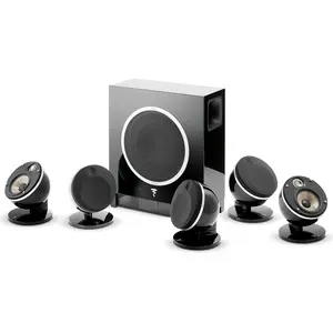 Pack d'enceintes Focal Dome Flax + Sub Air Noir pas cher