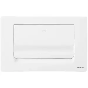 Regiplast - Plaque de commande murale simple volume réservoir wc encastréVendu paramazon