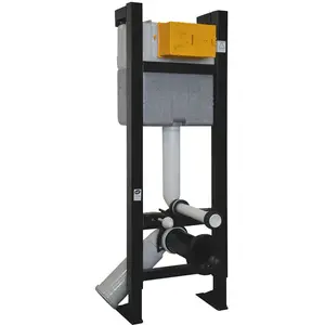 Comparateur de prix : REGIPLAST Bâti-support WC NF autoportant EVO + Plaque de commande 3/6L blanche