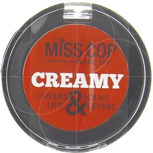 Miss Cop - Creamy Joues & Lèvres Rouge à lèvres 2.3 g Rouge foncé unisex pas cher