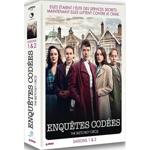 ATELIER D IMAGES Coffret Enquêtes codées Saisons 1 et 2 DVD