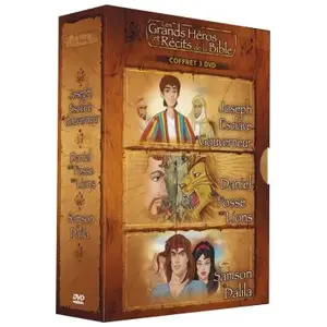 First International Production Coffret 3 Joseph esclave et Gouverneur Daniel et La fosse aux lions Samson et Dalila DVD
