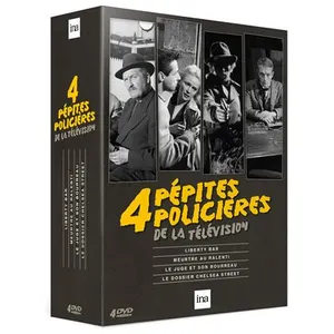 INA Editions Coffret 4 Pépites policières de la télévision DVD