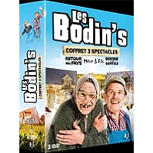 Comparateur de prix : SND coffret les Bodin's 3 spectacles : retour au pays ; mère et fils ; bienvenue à la capitale