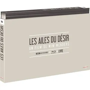 Comparateur de prix : Carlotta Films Les Ailes du désir Coffret Ultra Collector Blu-ray 4K Ultra HD