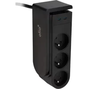 Comparateur de prix : Bloc multiprise Gekko XL 5 prises + 2 USB-C PD 20W - Otio