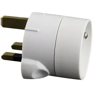 Zenitech ZENITECH Adaptateur France vers UK blanc pas cher