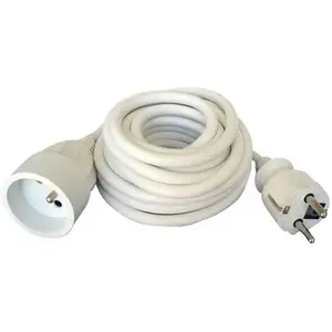 Comparateur de prix : Matilec - Prolongateur 16A 2P+T HO5VV-F 3G1,5mm² Blanc 5m - Zenitech