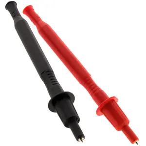 Comparateur de prix : Zenitech - Lot de 2 pointes de touche à ressort Ø4mm: 1 rouge + 1 noire