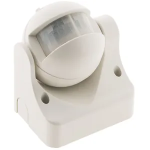 Comparateur de prix : Zenitech Détecteur de mouvement extérieur IP44 - blanc - Zenitech