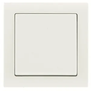Comparateur de prix : Zenitech Interrupteur va-et-vient saillie complet Besto, blanc
