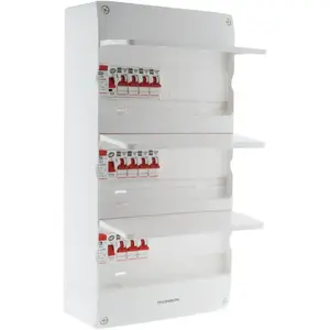 Comparateur de prix : Thomson-Coffret électrique 3 rangées 39 modules - Idéal T4 - Thomson