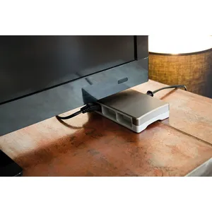 Thomson Multiprise THOMSON 6 Prises 2P 6A pour Salon Titane