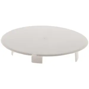 NO NAME Zenitech - Couvercle pour plafonnier Ø125mm - boîtes Ø85mm - Blanc pas cher