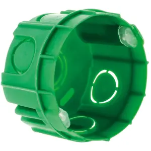 Comparateur de prix : HBF - BoÃte maçonnerie Ã~.65 P.40mm pour appareillage vis & griffes livrà avec vis