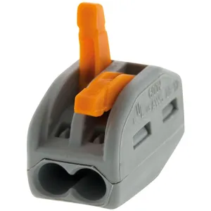 Comparateur de prix : Borne à levier - Wago - Série 222 - 5 entrées - 0,08-4 mm² - 400 V, 32 A