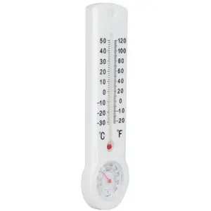 Thermomètre hygromètre analogique - Blanc - Otio pas cher