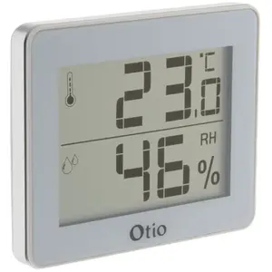 Comparateur de prix : OTIO THERMOHYGRO GRAND ECRAN BLANC