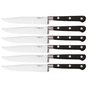 Richardson Sheffield - sabatier trompette - coffret 6 couteaux steak lame lisse pas cher
