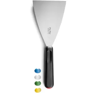 Sabatier Trompette - Spatule triangle gris/noir - 13 cm OS pas cher