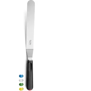 Sabatier Trompette - Spatule courbée noir - 25 cm OS pas cher