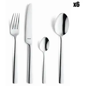 Amefa - Ménagère joy miroir inox - 24 pièces T.U pas cher