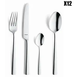 Amefa - Ménagère joy miroir inox - 48 pièces T.U pas cher