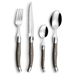 Comparateur de prix : Lou Laguiole Ensemble de coutellerie 24 pcs Tradition Poivre TU