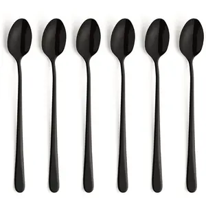 Texas - Coffret 6 pièces Mazagran Noir mat Amefa TU pas cher