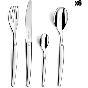 AMEFA Jet Miroir Table - Ménagère 24 pièces Lou Laguiole TU pas cher