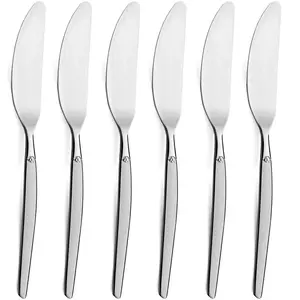 Lou Laguiole - 6 couteaux à beurre jet satin gris - 30x5x3 cm T.U pas cher